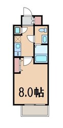 桜川駅 徒歩1分 4階の物件間取画像